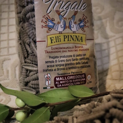 Malloreddus Al Mirto Bio Trigale - Sardinian Artisan organic Myrtle Berries Flavoured Pasta