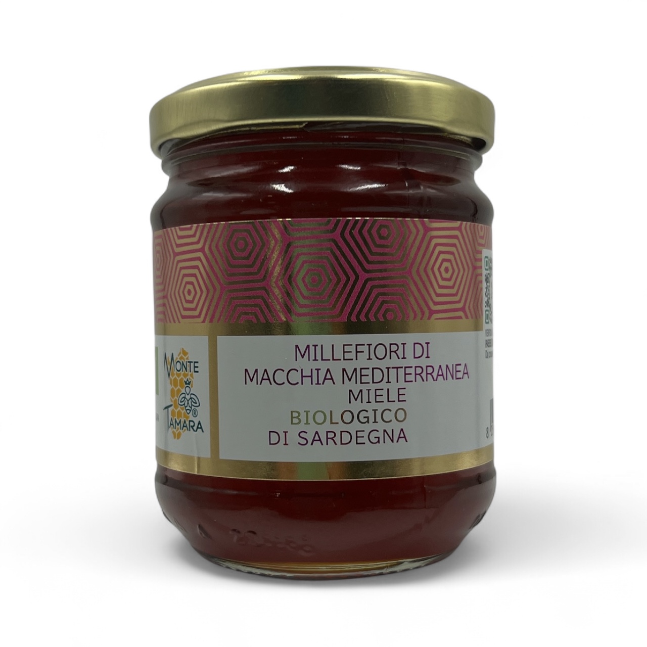 ORGANIC MEDITERRANEAN'S WILDFLOWER HONEY 250g MONTE TAMARA