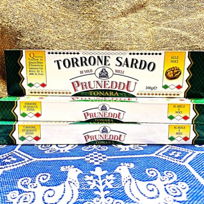 NOUGAT WITH WALNUT & HONEY-PRUNEDDU-200gr