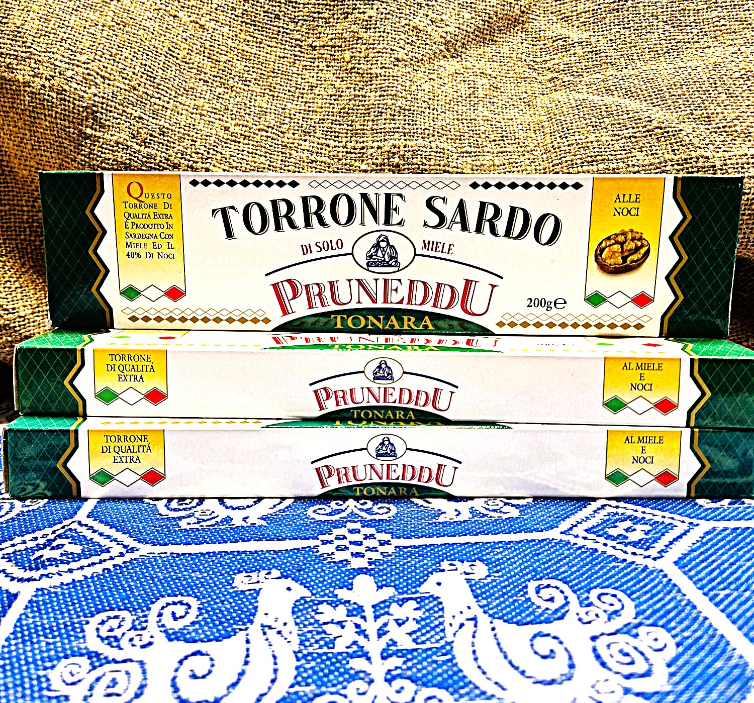 NOUGAT WITH WALNUT & HONEY-PRUNEDDU-200gr