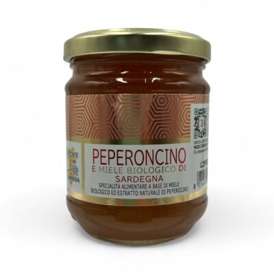 ORGANIC EUCALYPTUS HONEY WITH CHILLI 250g MONTE TAMARA
