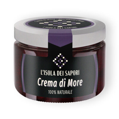 BLACKBERRIES JAM-isola dei sapori-100 gr
