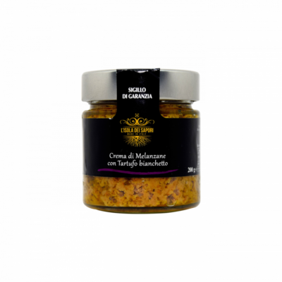 AUBERGINE, AND WHITE TRUFFLE CREAM-Isola dei Sapori-200gr
