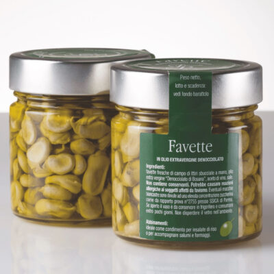 Broad beans in EVOO oil