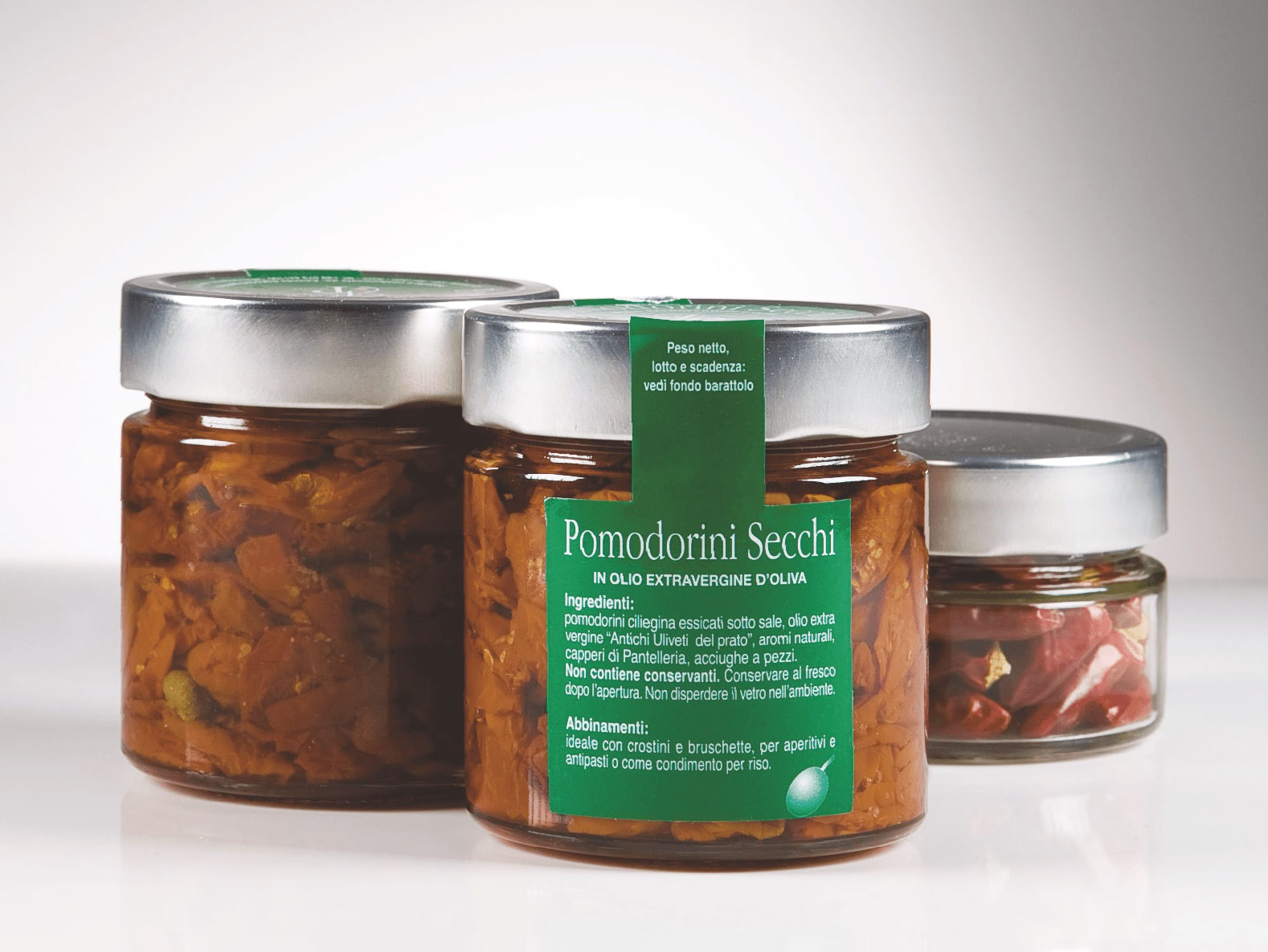 Dried cherry tomatoes in EVOO oil